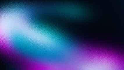 Abstract textured background with vibrant purple blue and teal gradient light effects
