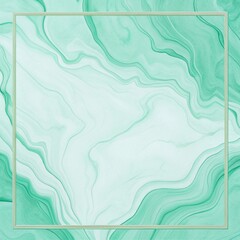Fototapeta premium Marble Texture Background with Emerald Green Swirls for High-End Posters