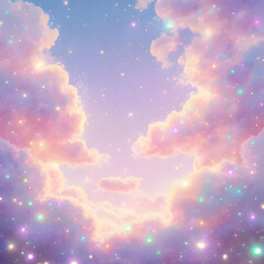 abstract background with clouds