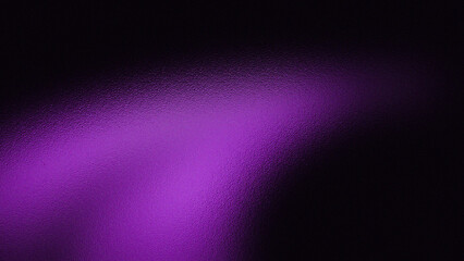 Abstract textured purple light beam illuminating a dark background with subtle grain