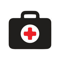 Obraz premium first aid kit icon