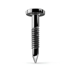 Shiny Metal Machine Screw: Precision Manufactured Hardware for Engineering and DIY Projects
