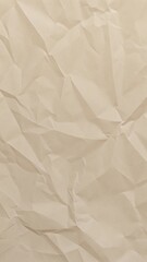 Obraz premium Crumpled Texture Background with Soft Beige Tones and Subtle Folds for Minimal Posters