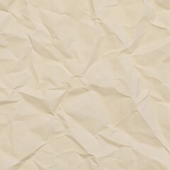 Obraz premium Crumpled Texture Background with Soft Beige Tones and Subtle Folds for Minimal Posters