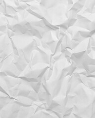 Obraz premium Crumpled Texture Background with Stark White Creases for Editorial Layouts