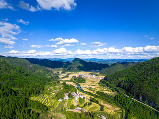 Fototapeta premium rice terraces in china