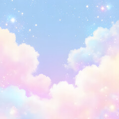 abstract background with clouds