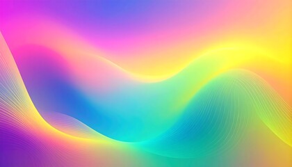 Abstract colorful wavy background
