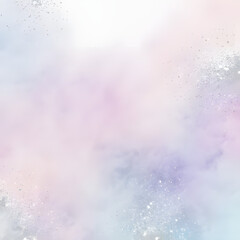 abstract winter background with snowflakes