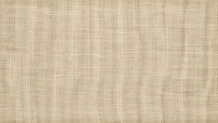 Fototapeta premium Woven Burlap Fabric Texture Background with Bordered Blank Area for Rustic Posters