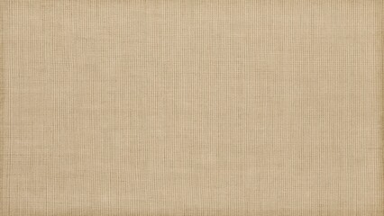 Woven Burlap Fabric Texture Background with Bordered Blank Area for Rustic Posters