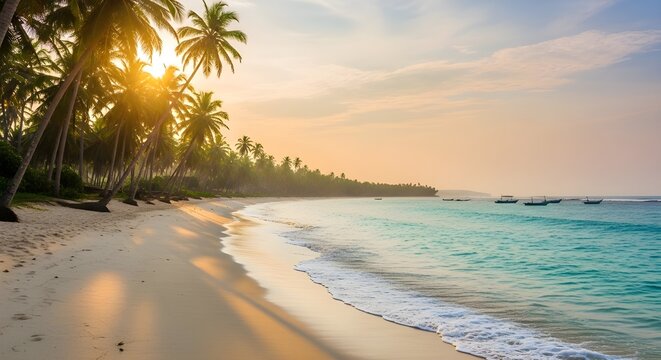 Tropical Sri Lankan Beach Paradise