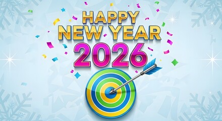 Fototapeta premium A vibrant and fun vector illustration with a colorful text design for a happy birthday party celebration card