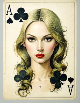 Portrait of a beautiful woman