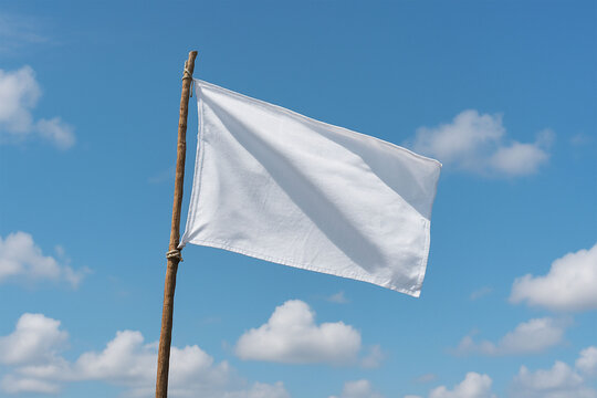White flage
