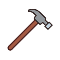 Hammer Icon &ndash; Tool for Construction and Repair