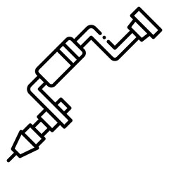 Brace Hand Drill Tool for Woodworking