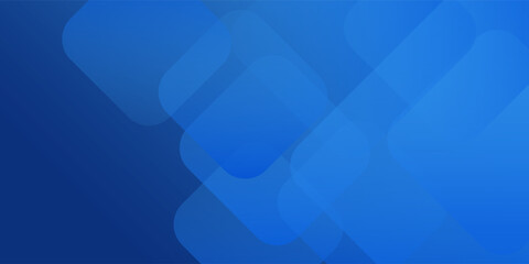 Fototapeta premium Abstract Blue Geometric Gradient Background. A modern abstract blue background with smooth geometric shapes and gradient layers. Clean and professional design, perfect for business presentations.