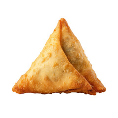 Golden-brown, triangular samosa (1)