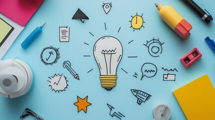 Startup Business plan Planning Strategy Concept