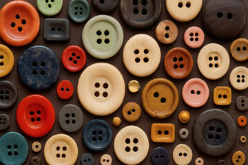 Obraz premium たくさんのボタン