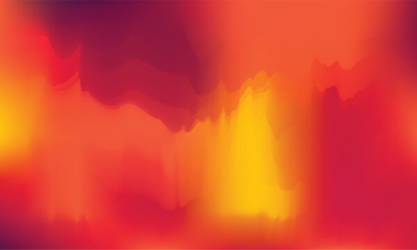Abstract design of colorful light and fire motion texture with a bright sunburst glow