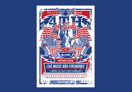 4th of July Celebration Flyer