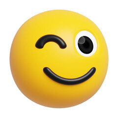 Winking Face Emoji 