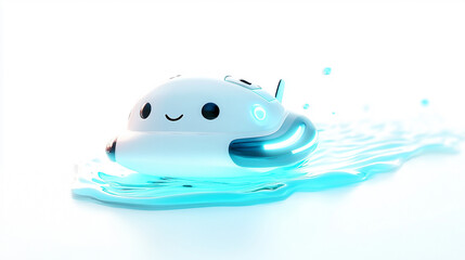 a single adorable gaming kawaii design