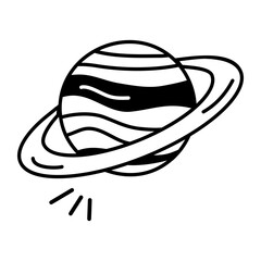A hand drawn style icon showing a space shelter
