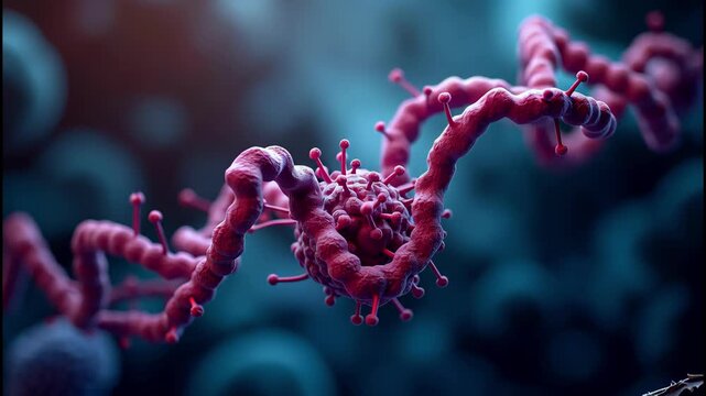 Immaculate Medical Animation - Viral Cells in Action
