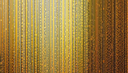 Abstract Yellow Orange Rounded Lines Halftone Transition – Vertical Stripes Pattern on White Modern Background