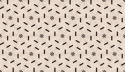 Seamless repeating geometric pattern with gray triangles, abstract backdrop design