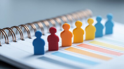 Calendar featuring group of people collaborating in value-based team planning for enhanced project management