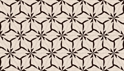 Elegant floral damask seamless pattern with repeating retro ornamental grey and beige texture for wallpaper and fabric decoration