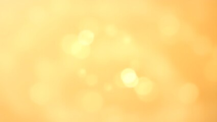 Golden bokeh background abstract lights bright yellow glow