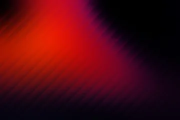 Fototapeten Fraktale Wellen Red glass gradient on black background fractal stripe pattern texture  © MicroTee