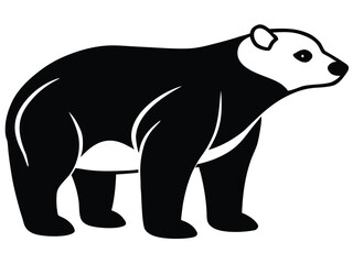 polar bear vector icon
