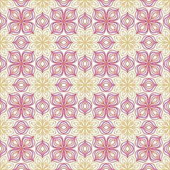Fototapeta premium Floral patterns, decorative background, abstract image 
