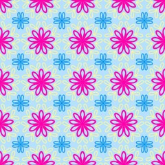 Floral patterns, decorative background, abstract image	