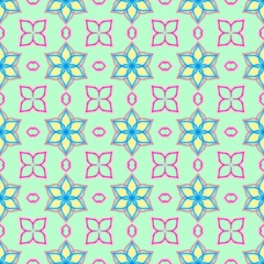 Floral patterns, decorative background, abstract image	