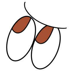 じろっ（茶色）