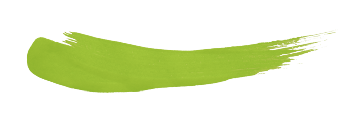 green watercolor background. Artistic hand paint. Isolated on transparent background.