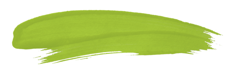 green watercolor background. Artistic hand paint. Isolated on transparent background.