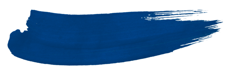 blue watercolor background. Artistic hand paint. Isolated on transparent background.