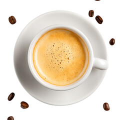 Fototapeta premium Caf au Lait png 