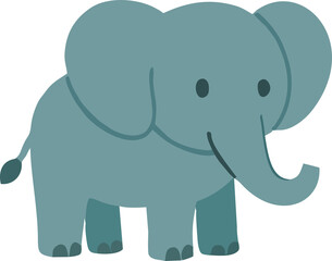 cute elephant vector ilustration