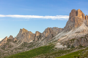 Rocky Peaks in the Italian Dolomites