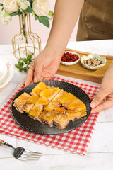 Hubei Air-Dried White Chicken Specialty Ready to Eat Traditional Baked Dish