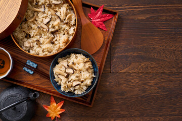 きのこご飯｜しめじ・椎茸・舞茸・えのきの炊き込みご飯